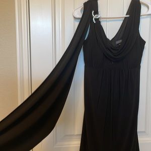 Jessica Howard Little Black Dress with a Touch of Bling